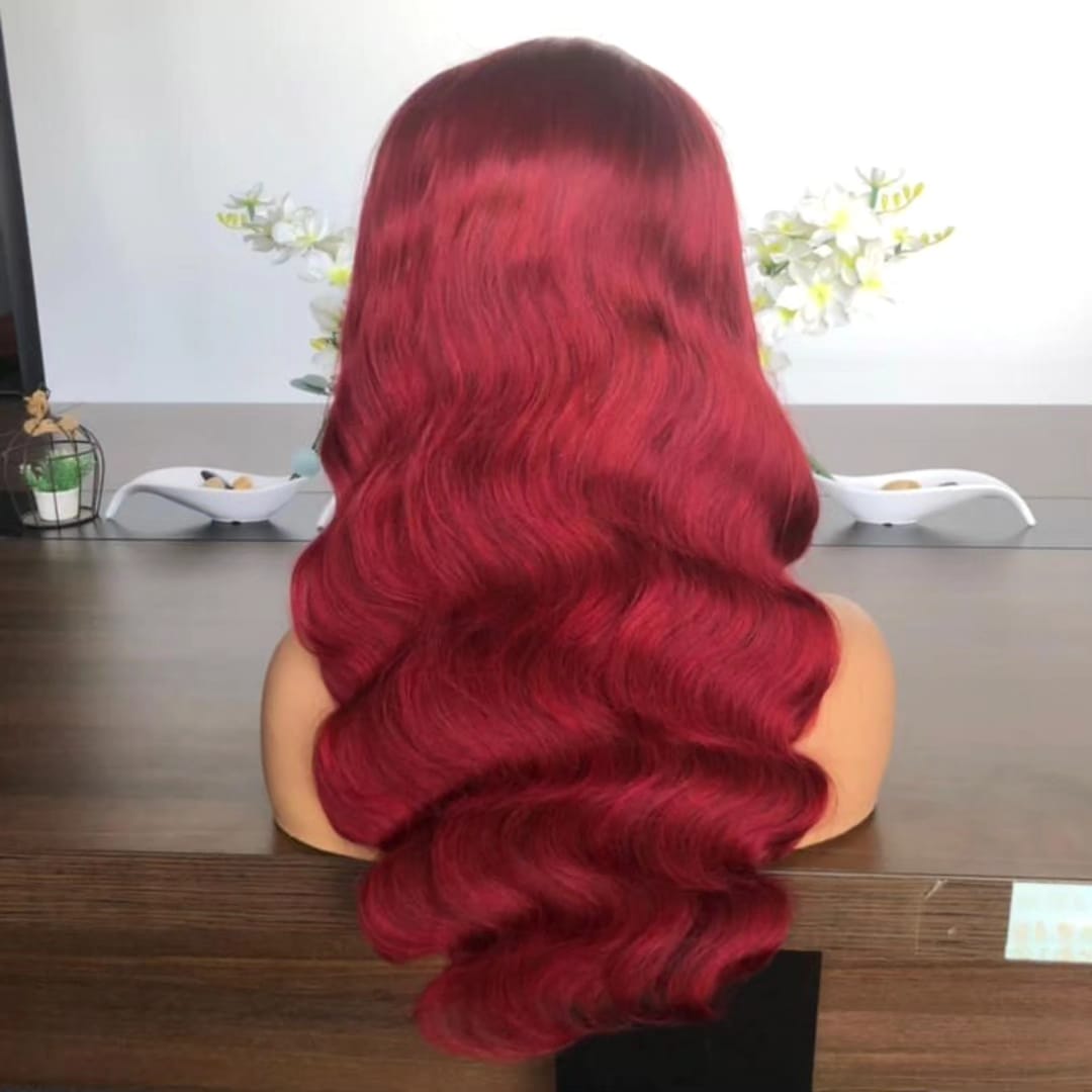 Ruthies's Beauty lace Front 13X4 Density 180 colored Wigs