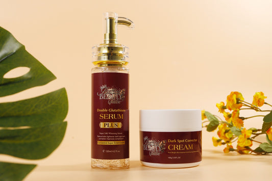 Radiant Glow Skincare Set – Hydrating Serum & Face Cream Duo
